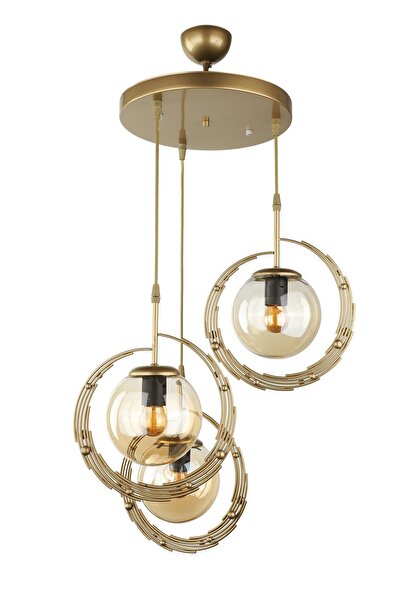 Begüsa Titan 3.lü Avize Eskitme Bal Cam