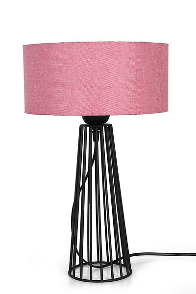 Begüsa Black Pink - Filipino Table Lamp Hat