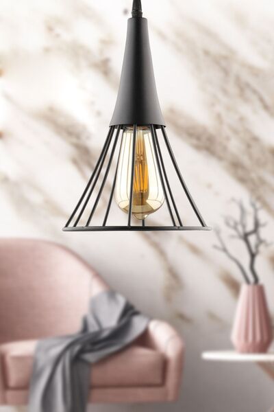 Begüsa Havana Tekli Avize Siyah