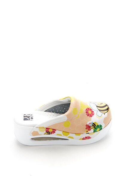 Zenith Sabo Papuci de damă pentru asistentă medicală ortopedică, cu talpă cu pană, cu model