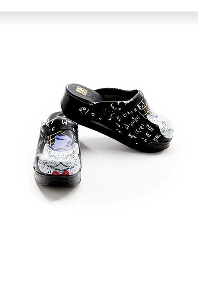 SABOTERLİK Patterned Air Sole Wedge Heeled Orthopedic Hospital Nurse Women's Slippers