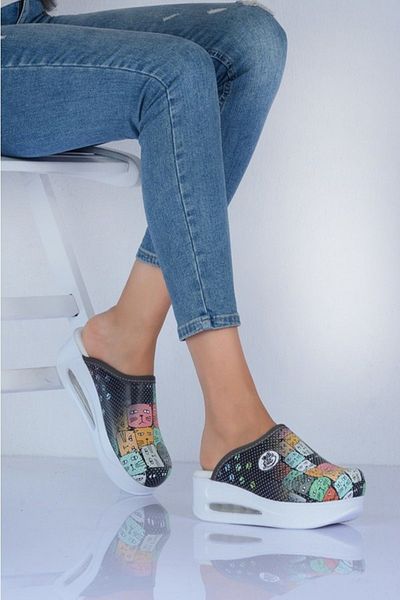 AREL MEDİKAL Air Sole Ορθοπεδικές Παντόφλες Doctor Nurse Hospital Cook Slippers