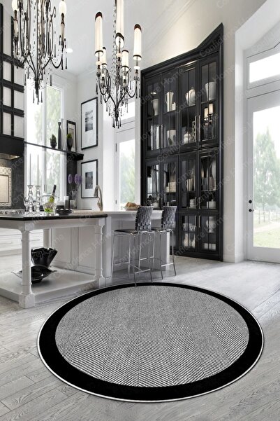 Confidence Home Dijital Baskı Yıkanabilir Kaymaz Taban Salon Halısı Mutfak Ha...