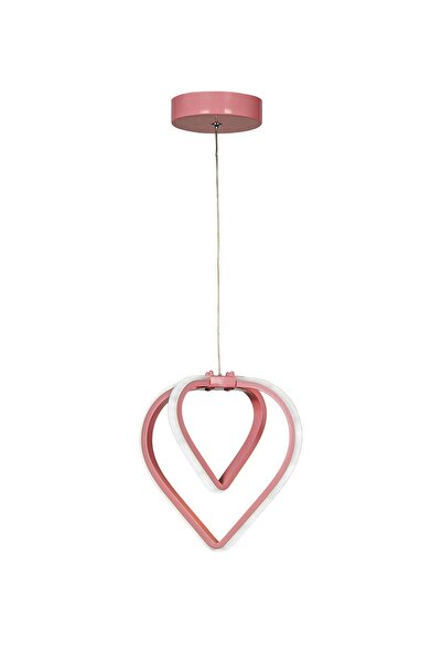 Begüsa Sevinç 3 Renk Ledli Tekli Avize Pembe