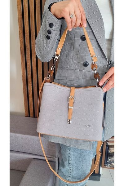 Just Polo Justpolo Women's - 5-Compartment Two-Strap Shoulder and Crossbody Bag Set