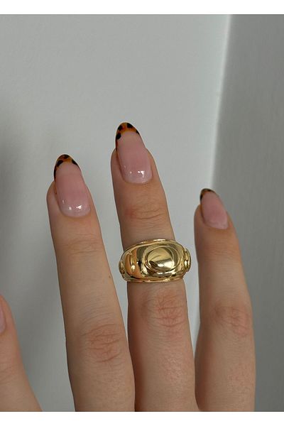 KİLİGİSTANBUL Bonni Ring - 1.50 Cm Wide