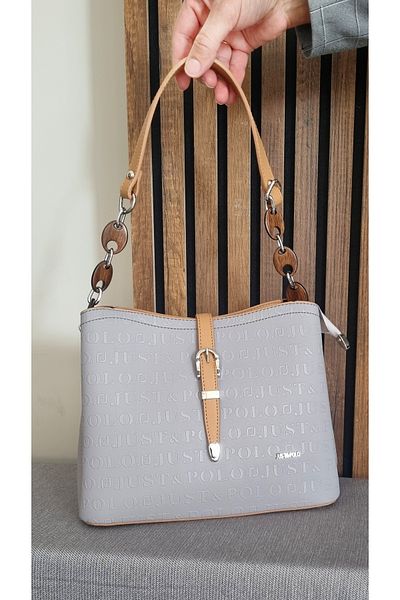 Just Polo Justpolo Women's - 5-Compartment Two-Strap Shoulder and Crossbody Bag Set