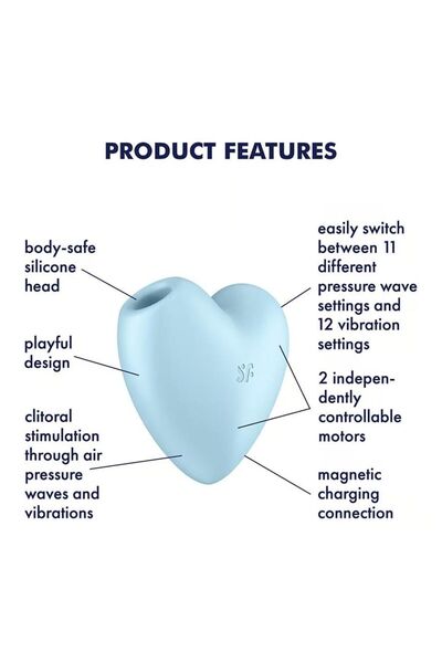 Satisfyer Cutie heart blue