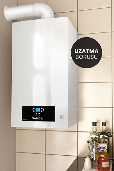 Sanica 60/100 Mm Uzunluk 1000 Mm Yoğuşmalı Uzatma Borusu Bacası