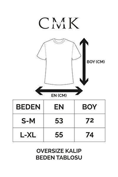 Let's Wear Μπλουζάκι Unisex Hashtag White Oversize Crew Neck με στάμπα