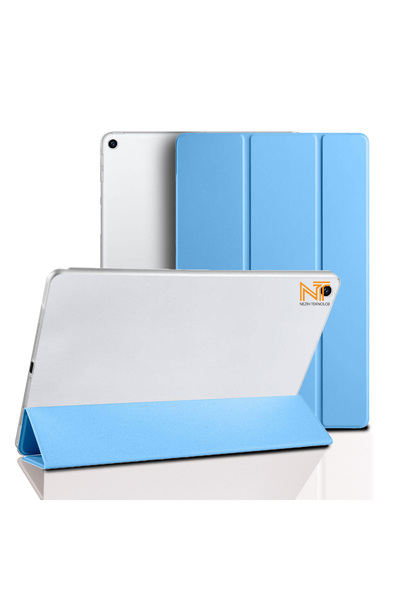 Nezih Case Apple Ipad Air 2 (2014) 9.7" Standlı Smart Cover Katlanabilir Akıl...