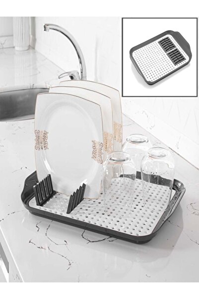 Bayev Sion Tabaklık Kurutma Tezgah Üstü Meyve Sebze Kurutma Süzgeci Dekoratif...