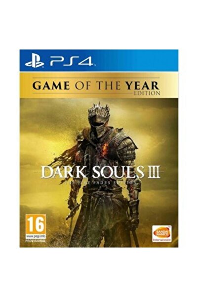 Bandai Namco Dark Souls 3 The Fıre Fades Game Of The Year Edition Ps4 Oyunu