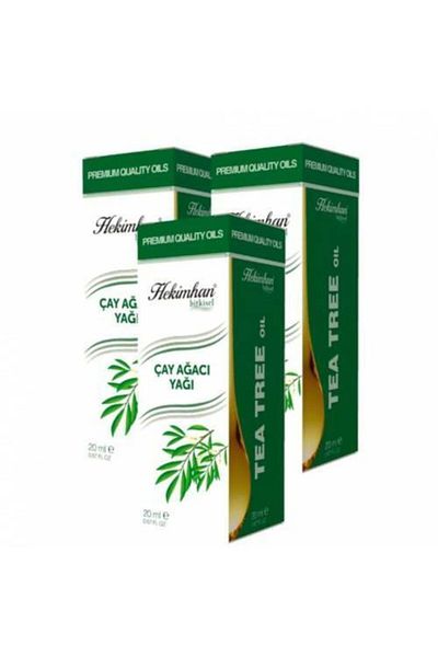 hekimhan bitkisel Tea Tree Oil - 3 Pieces (3*20ML)