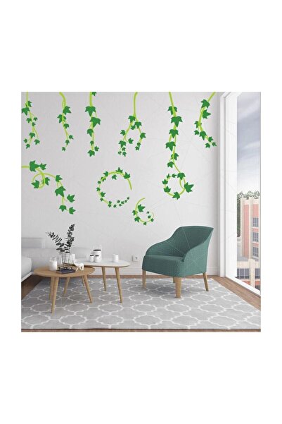 KT Decor Autocolant de perete modern Green Vines
