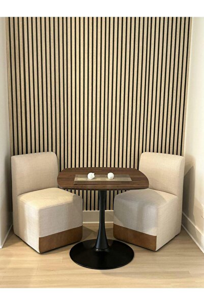 hoom concept NORDE BERJER  SANDALYE İKİLİ SET BEYAZ