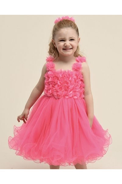 ChatonDor Flower Embellished Evening Dress