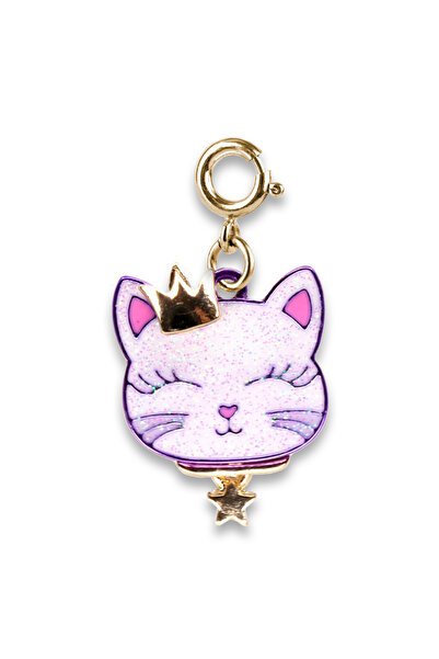 Gold Princess Kitty Charm