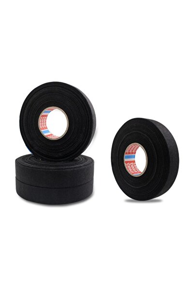 Tesa 4 Adet Tüylü Bez Bant Isıya Dayanıklı 19mm 15 Metre