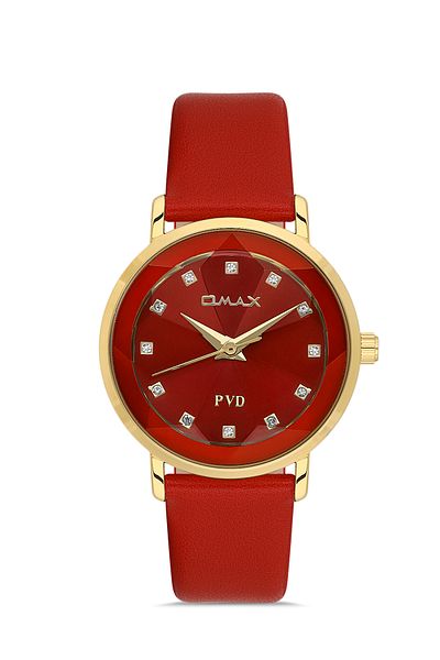 Omax 00ZEC004QR06 Model Leather Women's Watch