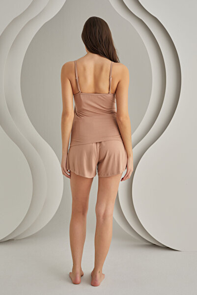 NBB Σετ 3 σορτς βισκόζης - με σχοινί και σουτιέν, Vizonten