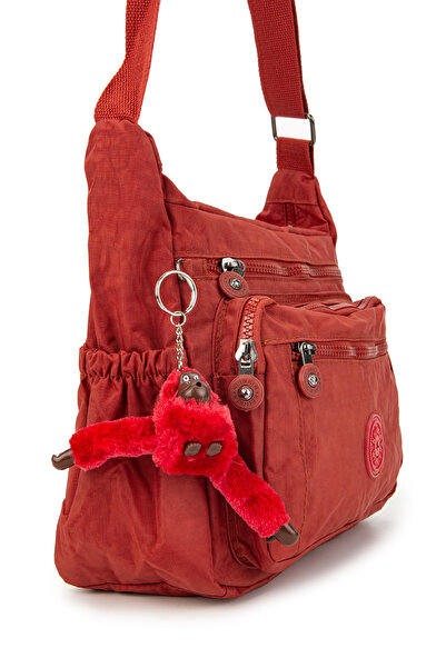 minebag Red Hope Women's Crossbody Bag - Multi Pocket