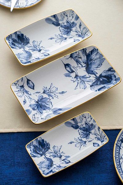 ACAR Freesia 3 Piece Set - Boat and Plate Design