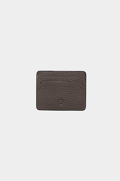 Grande Μοντέλο 0530 - Γνήσιο δέρμα, Super Slim Unisex θήκη για κάρτες, Flother Dark Mink