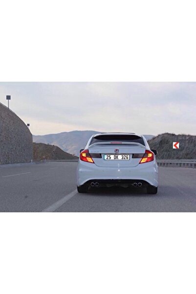 Fifty Tunning HONDA CİVİC FB7 MODULO ARKA EK Fiber Boyasız