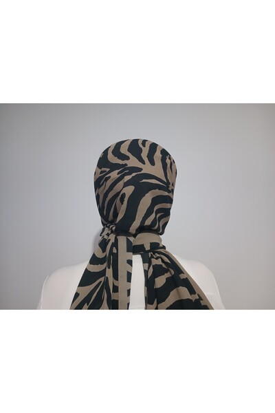 Minelli Μαλακό σάλι με μοτίβο ζέβρας