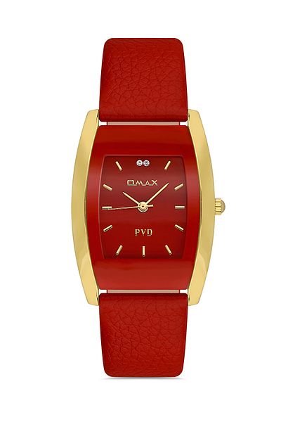 Omax 00CE0019QR86 Model Leather Women's Watch