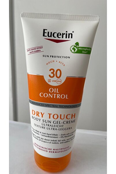Eucerin Sun Oil Control Vücut için Güneş Koruyucu jel krem SPF30 200 ml
