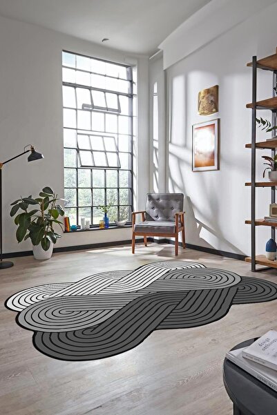 EY HOME 3D Dijital Baskılı Kaymaz Taban Yıkanabilir Lazer Kesim Mutfak Salon ...