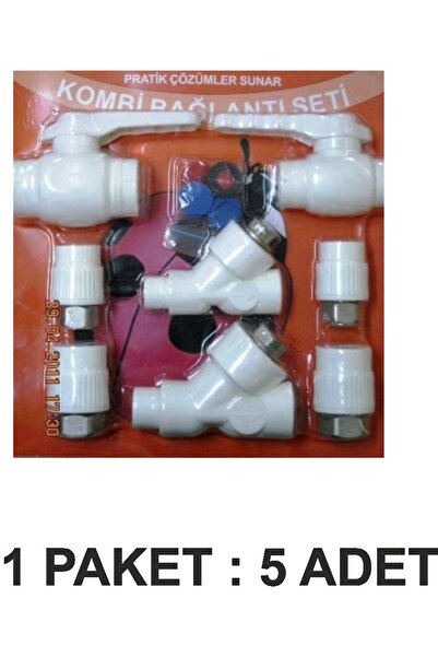 AKTEK PP-R PRATİK REKORLU 8’Lİ KOMBİ MONTAJ SET PAKET 5 LU