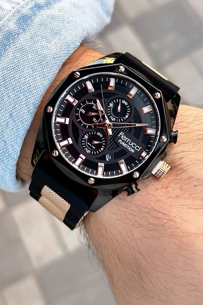 Ferrucci Men's Silicone Wristwatch - FCF14521FS.01 Function