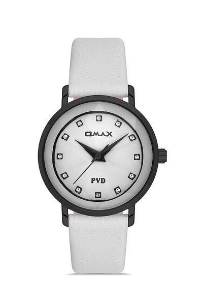 Omax Leather Women's Watches 00ZEC004BW03