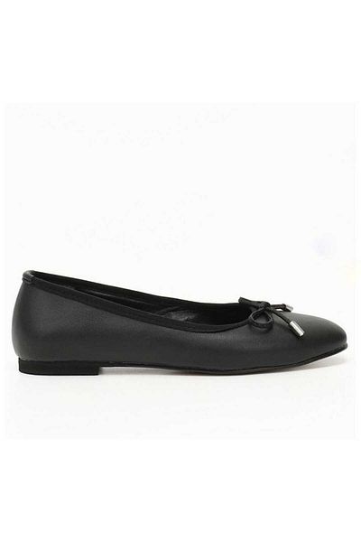 Pine Cone Shiny Ballerinas - Ribbon Detailed