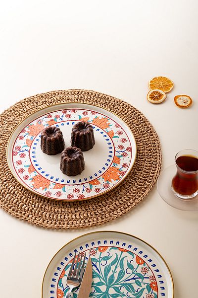 Emsan 26 Cm Hasbahçe Enameled Serving Plate
