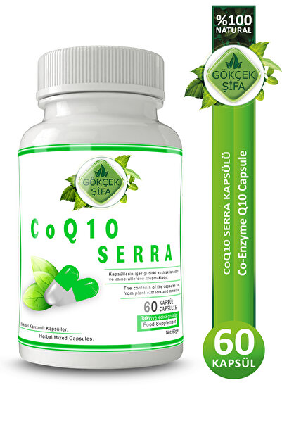 Gökçek Şifa Coq 10 Kapsül (CO-ENZYME Q10 CAPSULE)