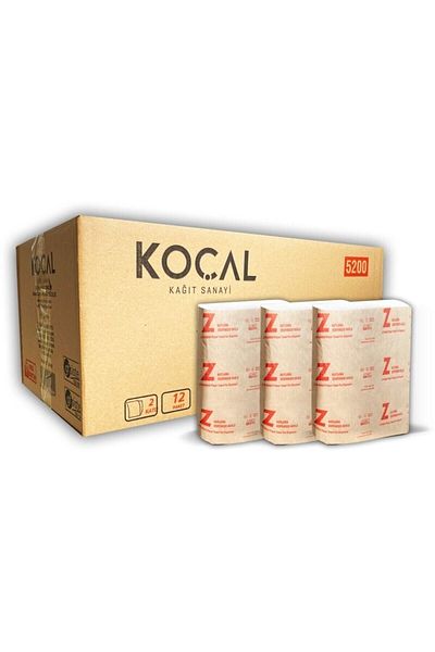 KOÇAL KAĞIT Liza Z Towel 12*120 pcs