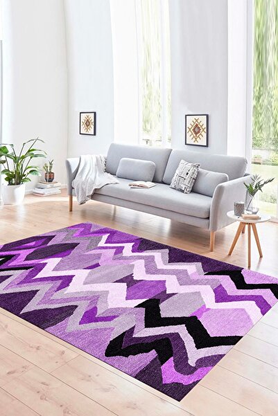 Napoli Home Dijital Baskılı Kaymaz Taban Yıkanabilir Modern Desen Yolluk Mutf...