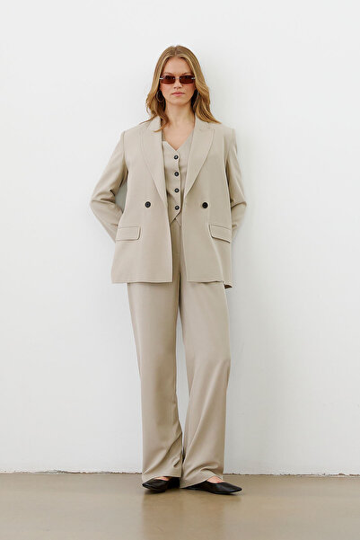 urban focus Lastikli Palazzo Pantolon