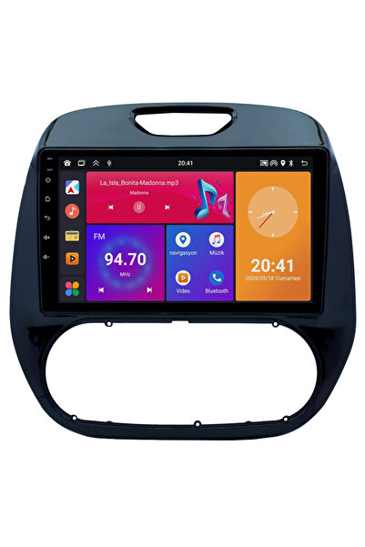 Carvocal Renault Captur Android Multimedya Sistemi (2006-2011) Uyumlu CRV4456XP