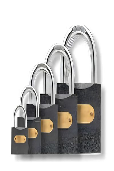 SARA 32MM Gray Padlock