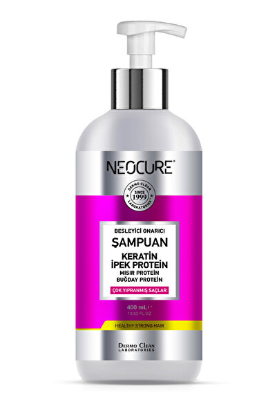 NeoCure Keratin Ipek Proteinli Besleyici Onarıcı Şampuan 400 ml