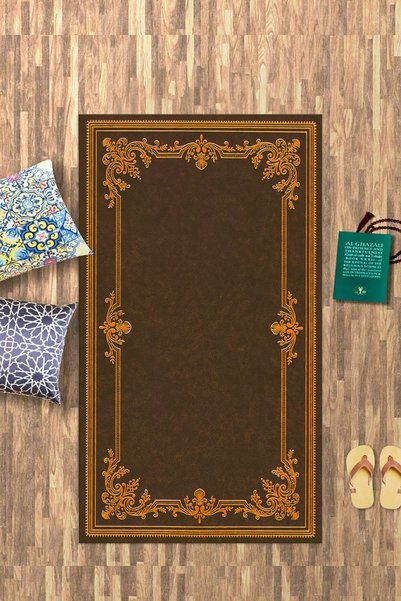 Generic Brand Digital Printed Non-Slip Washable (70X130) Gift Prayer Mat Prayer Rug