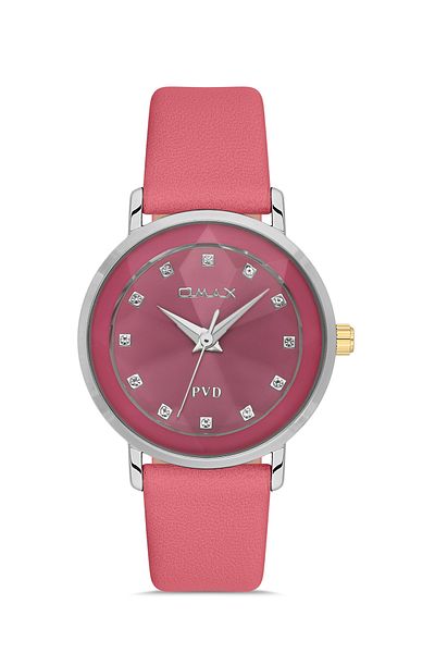 Omax Leather Women's Watches 00ZEC004IR16