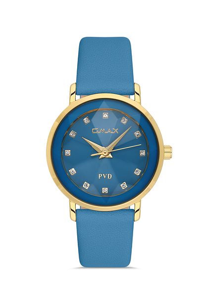 Omax Leather Women's Watches 00ZEC004QU14
