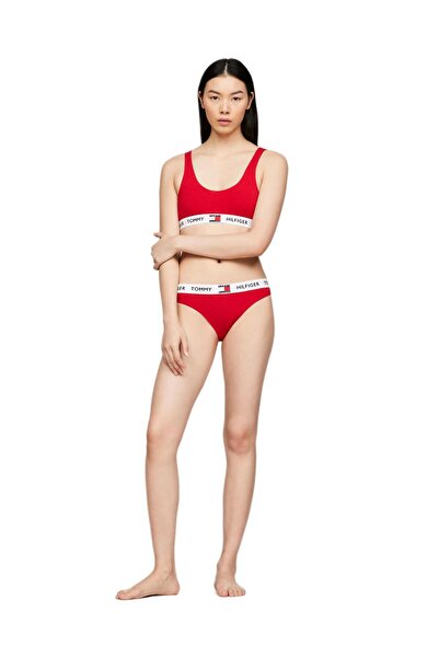 Tommy Hilfiger Kadın Kırmızı Bikini Külot