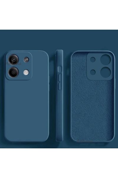 m.tk moveteck حافظة هاتف Xiaomi Redmi Note 13 Pro 5g تطلق الكاميرا المحمية من الداخل مخملية ناعمة اللون من السيليكون غير اللامع